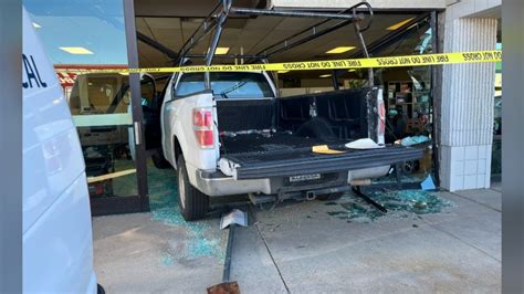 Driver cited after crashing truck into Lakewood building